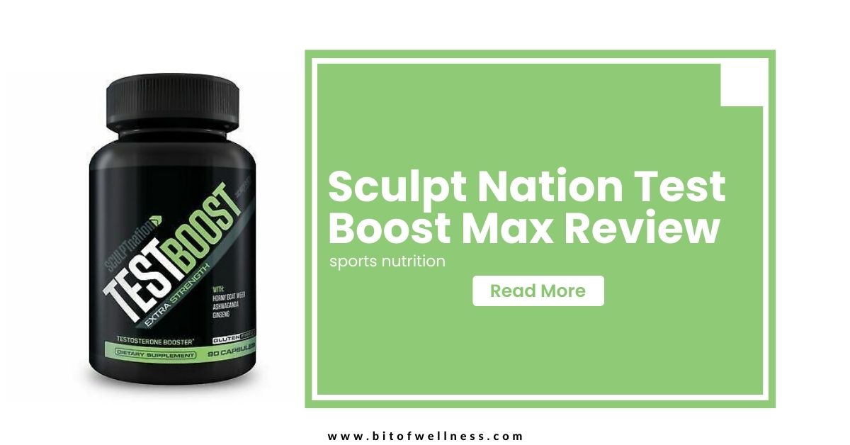Sculpt Nation Test Boost Max Review